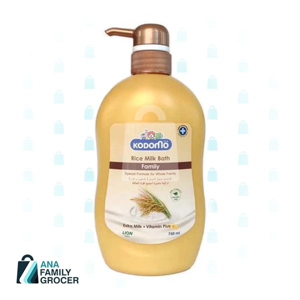 KODOMO FAMILY RICE MILK BATH 750ML