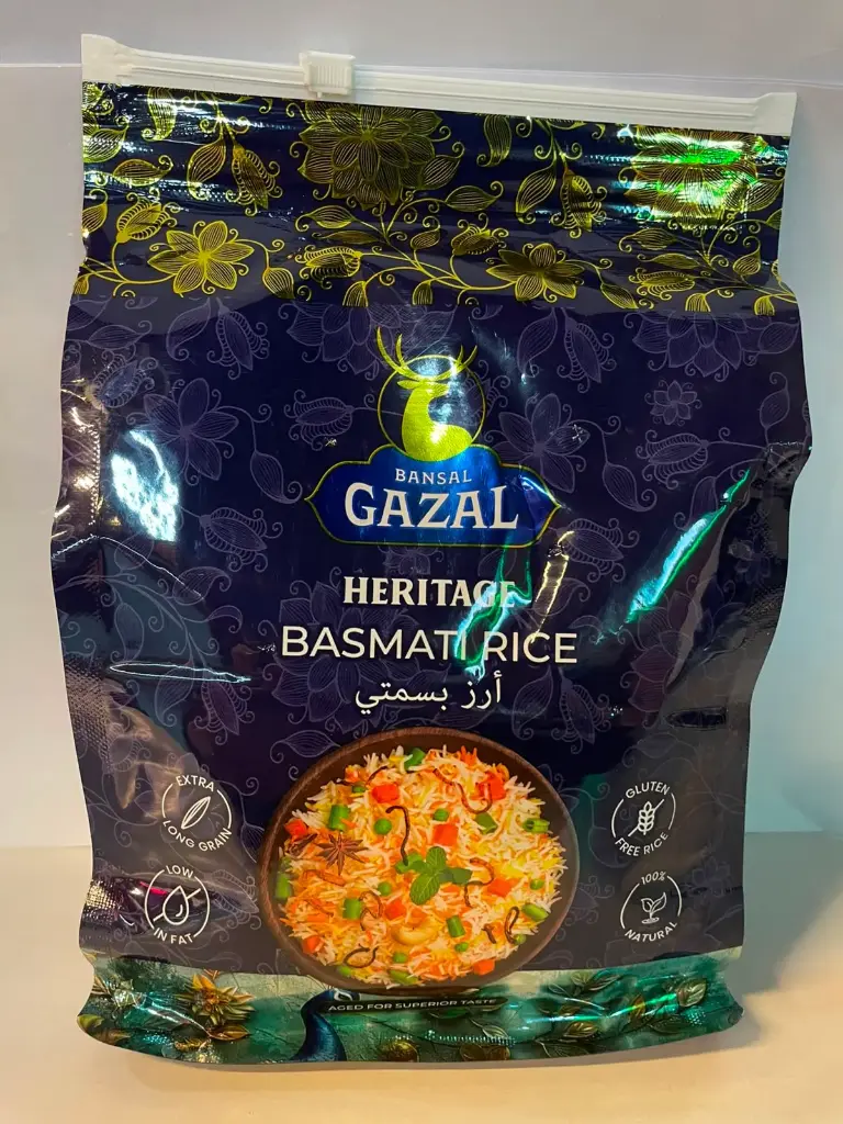 GAZAL BASMATI RICE HERITAGE 1KG