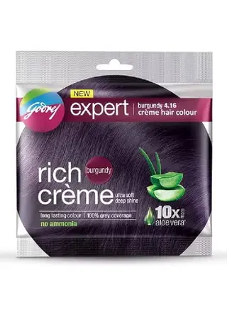 GODREJ EXPERT CREME HAIR COLOR BURGUNDY 20G
