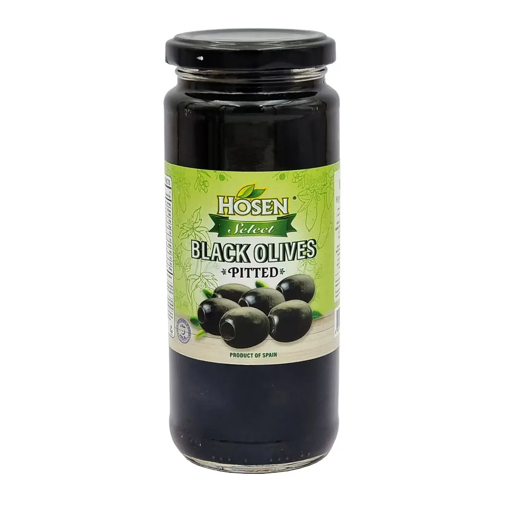 HOSEN SELECT PITTED BLACK OLIVES 345G