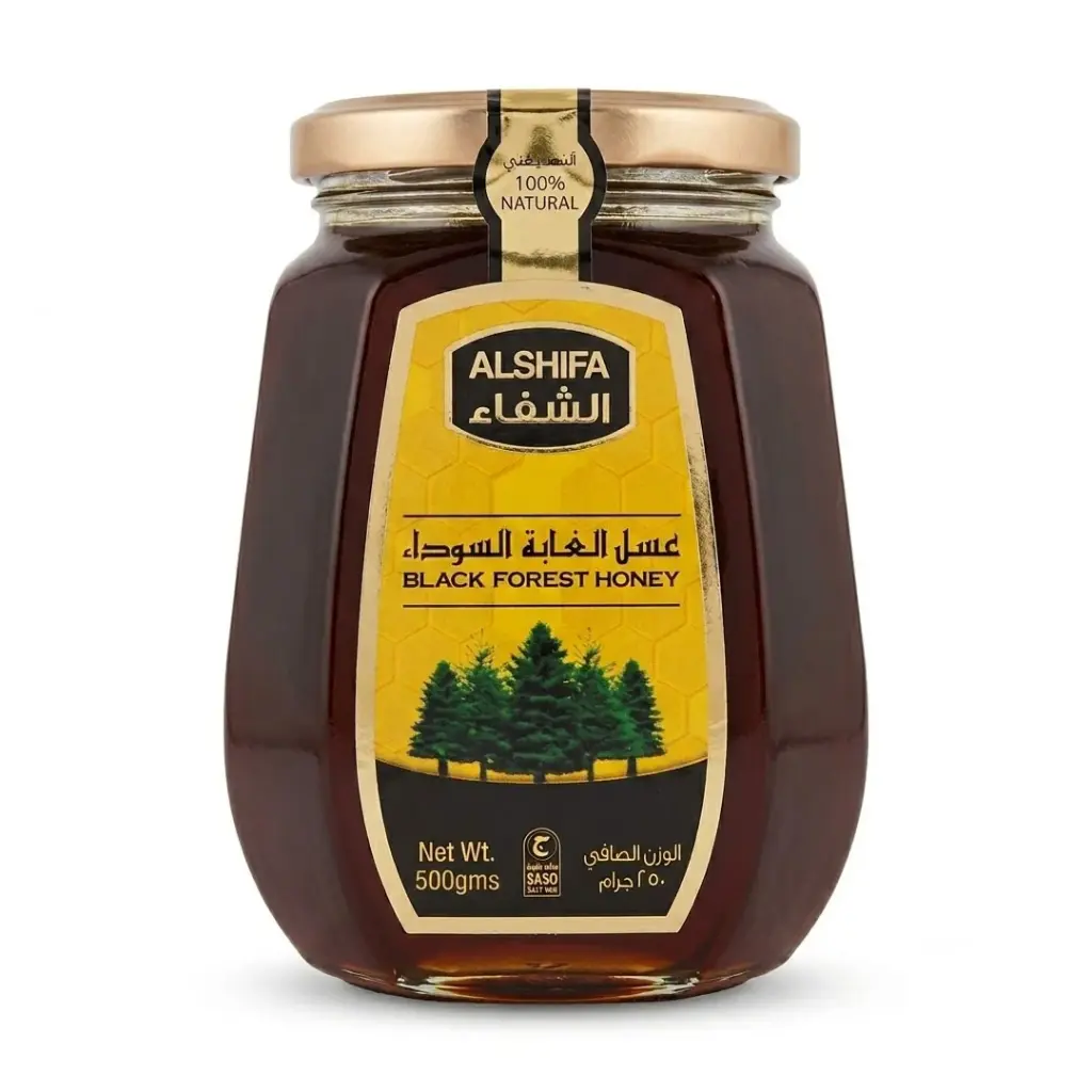 AL BARAKAH BLACK FOREST HONEY SQUEEZY 500G