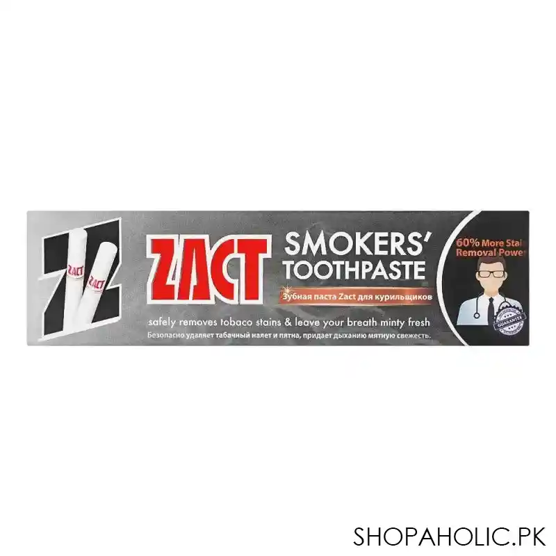 ZACT SMOKERS TOOTHPASTE 100G