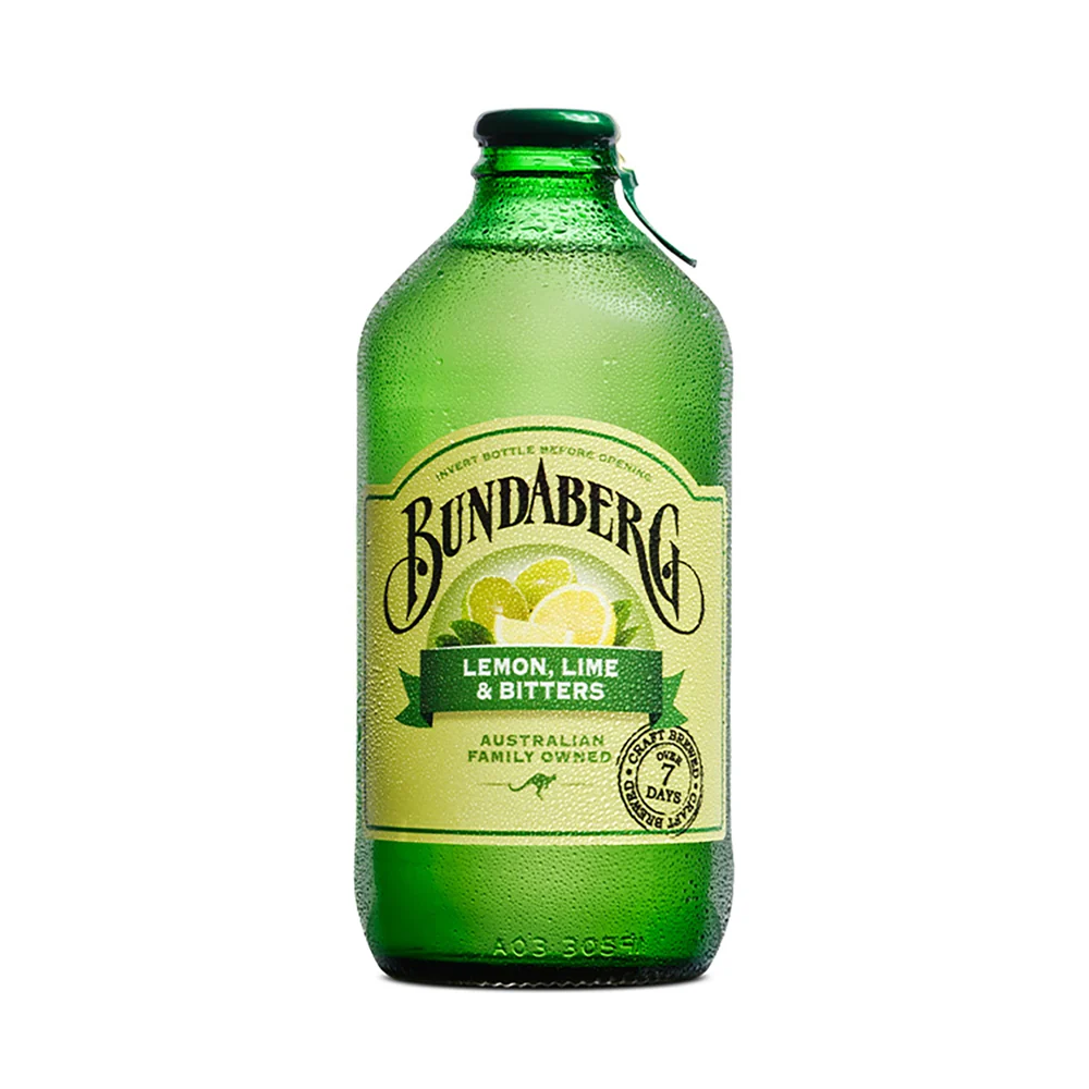 BUNDABERG LEMON LIME & BITTERS 375ML
