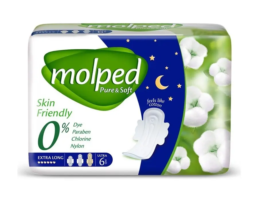 MOLPED PURE & SOFT 6 PADS EXTRA LONG 