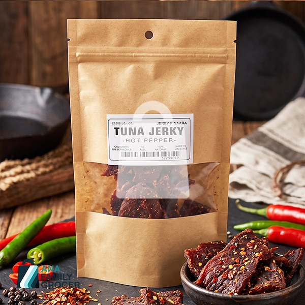 TUNA JERKY HOT PEPPER