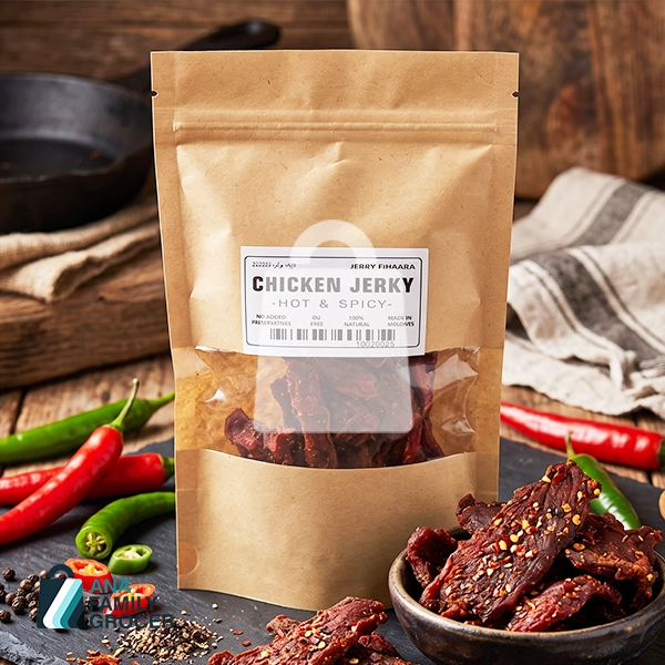 CHICKEN JERKY HOT & SPICY 