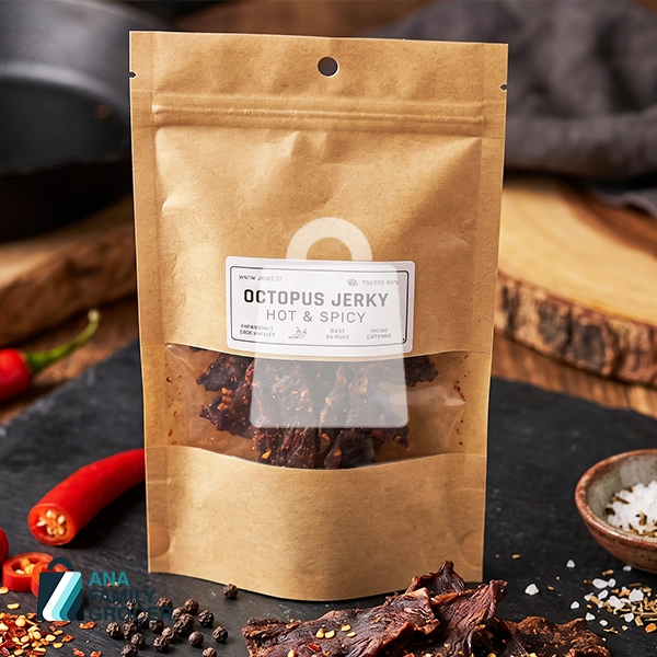 OCTOPUS JERKY HOT & SPICY 