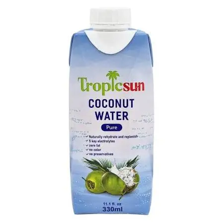 TROPICSUN PURE COCONUT WATER 330ML