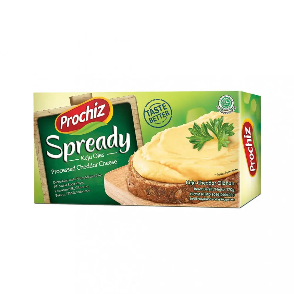 PROCHIZ SPREADY CHEDDAR 160G