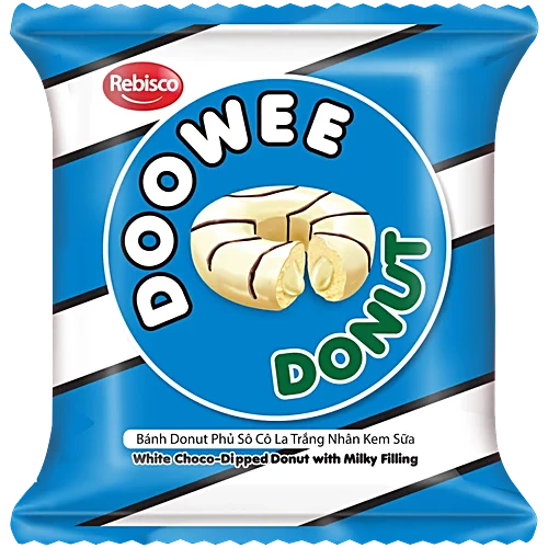DOOWEE DONUT WHITE CHOCO 42G