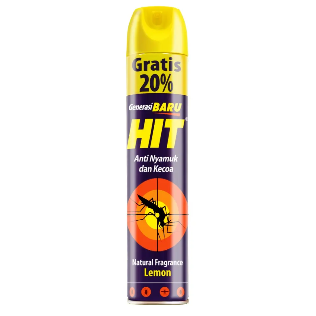 HIT AEROSOL LEMON 600ML