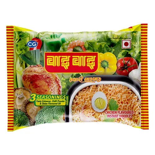 WAI WAI CHICKEN NOODLES 75G