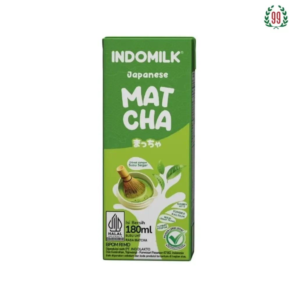 INDOMILK JAPANESE MATCHA 180ML