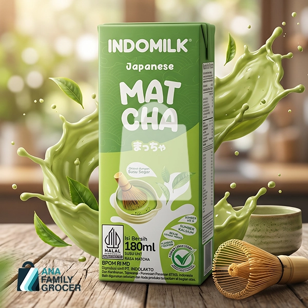 INDOMILK JAPANESE MATCHA 180ML