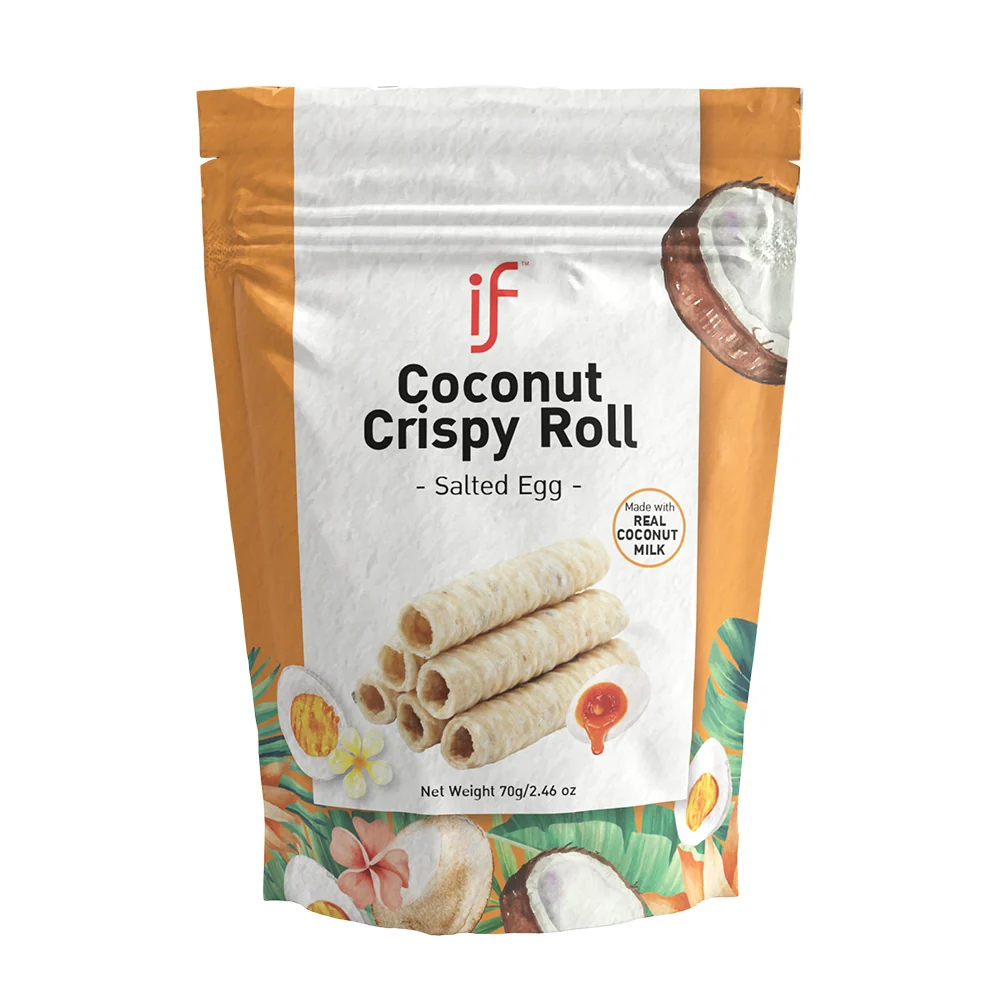 IF COCONUT CRISPY ROLL SALTED EGG 70G