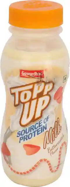 TOPP UP MILK BUTTER SCOTCH 180ML