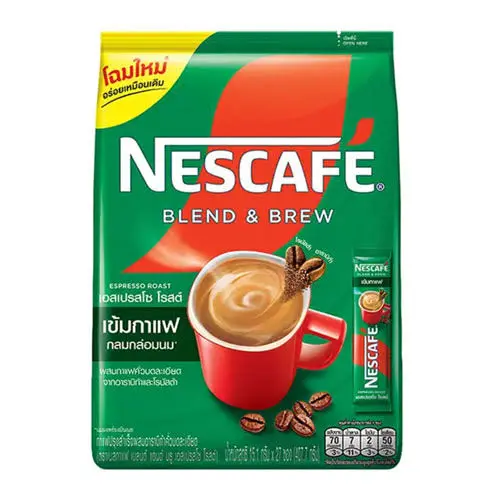 NESCAFE BLEND & BREW COFFEE MIX ESPRESSO ROAST 15G