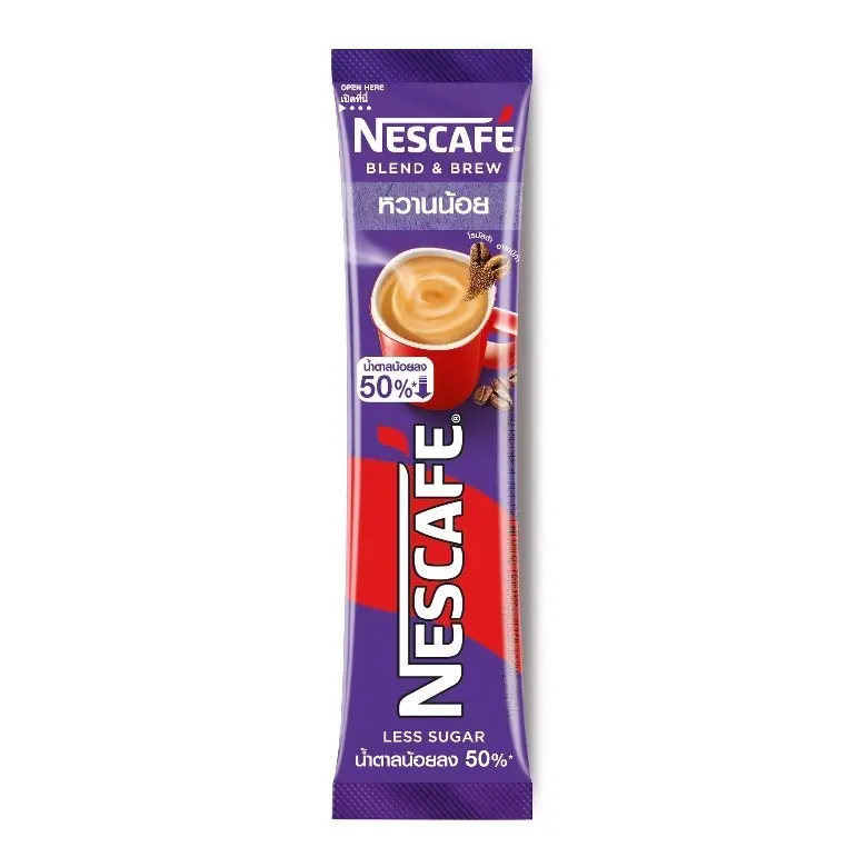 NESCAFE BLEND & BREW COFFEE MIX LESS SUGAR 15G