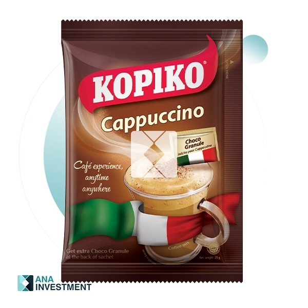 KOPIKO CAPPUCCINO COFFEE 25G