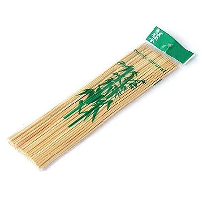 BBQ SKEWERS BAMBOO STICK 12''