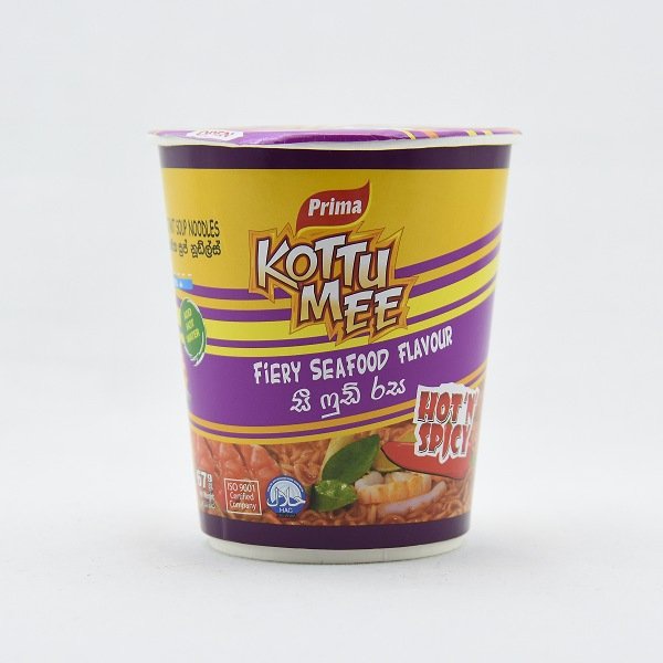 KOTTU MEE CUP NOODLES FIERY SEAFOOD 67GM