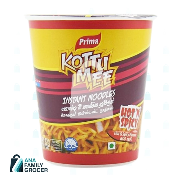 KOTTU MEE CUP NOODLES HOT & SPICY 64G