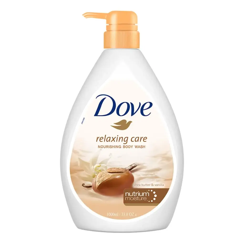 DOVE BODY WASH SHEA BUTTER 1L