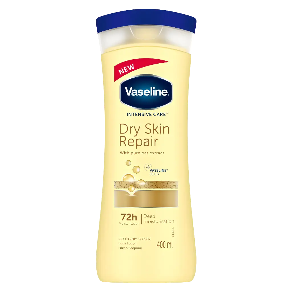 VASELINE BODY LOTION INTENSIVE CARE DRY SKIN REPAIR 200ML