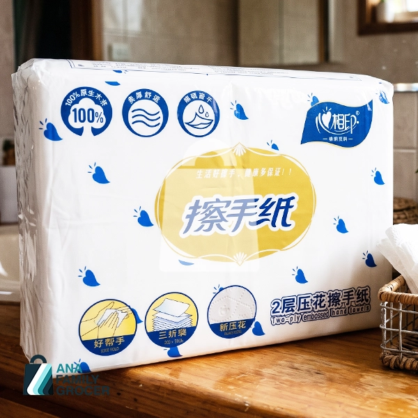 HEARTTEX ZFOLD TISSUE 200'S 225X215MM 2PLY