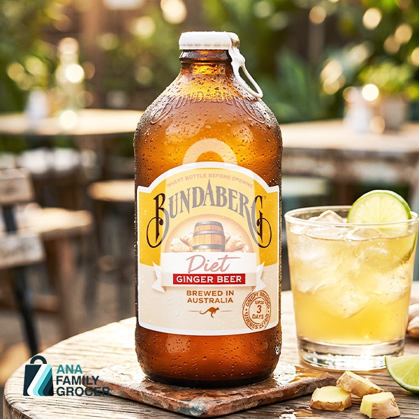 BUNDABERG GINGER BEER DIET 375ML