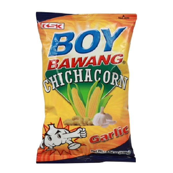 KSK BOY BAWANG CHICHACORN GARLIC FLAVOR 100G