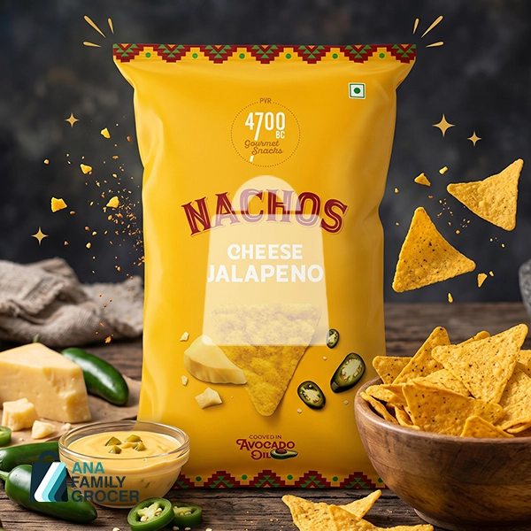 NACHOS CHEESE & JALAPENO 60G