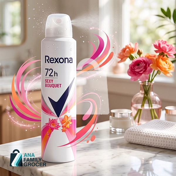 REXONA DEODORANT SEXY BOUQUET 200ML