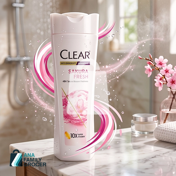 CLEAR SHAMPOO SAKURA FRESH 300ML