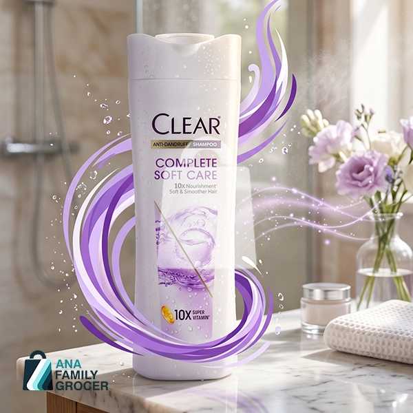 CLEAR SHAMPOO COMPLETE SOFT CARE 300ML