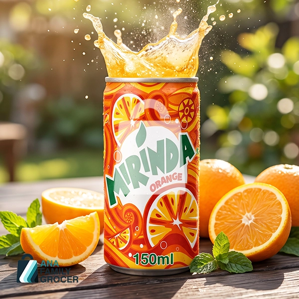 MIRINDA CAN ORANGE 150ML