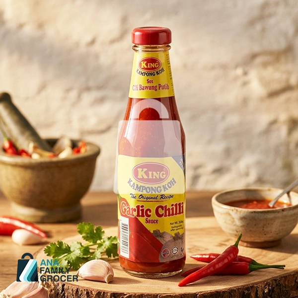 KING GARLIC & CHILLI SAUCE 320G
