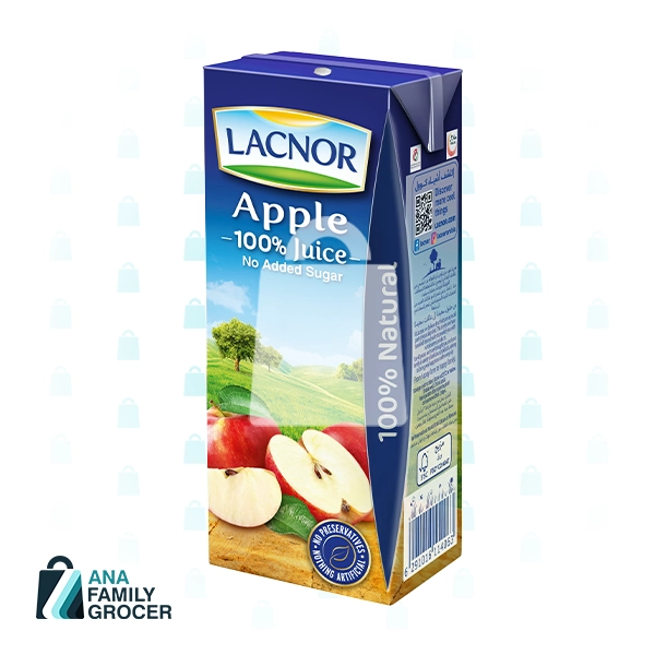 LACNOR JUICE APPLE 180ML