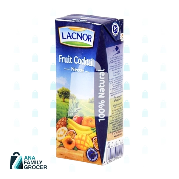 LACNOR JUICE FRUIT COCKTAIL 180ML