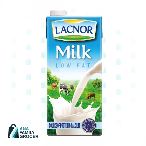 LACNOR MILK LOW FAT 1L