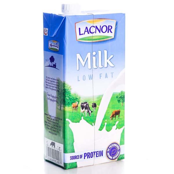 LACNOR MILK LOW FAT 1LTR