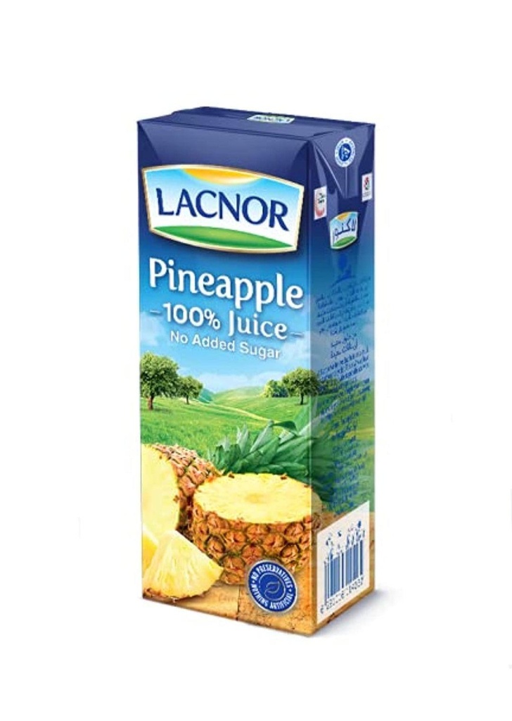 LACNOR PINEAPPLE JUICE 180ML