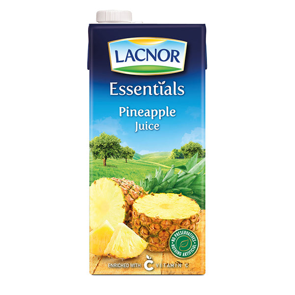 LACNOR JUICE PINEAPPLE 1LTR