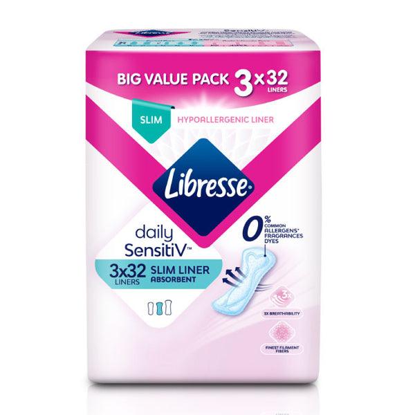 LIB SLIM LINER ABSORBENT (3X32)  VALUE PACK
