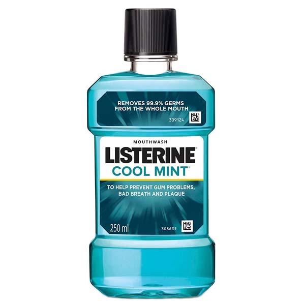 LISTERINE MOUTH WASH COOL MINT 250ML