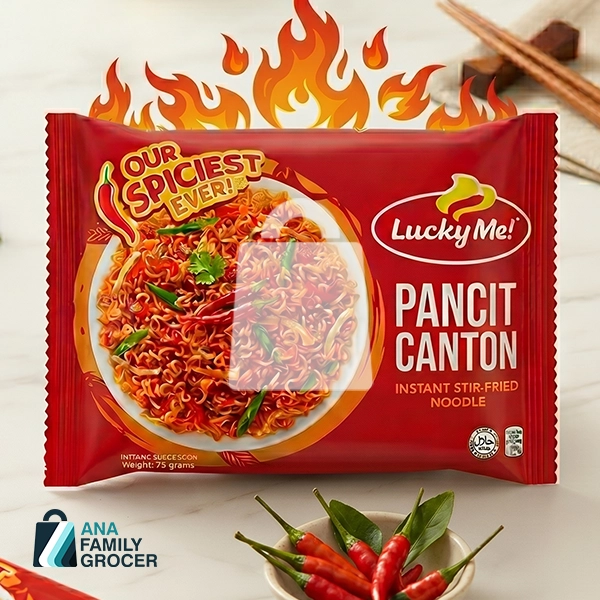 LUCKY ME CANTON HOT CHILI 75G