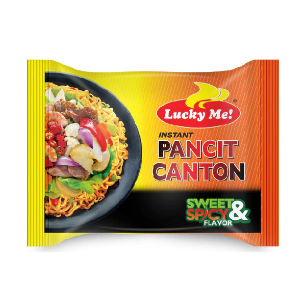 LUCKY ME INSTANT NOODLES  SWEET & SPICY 80G