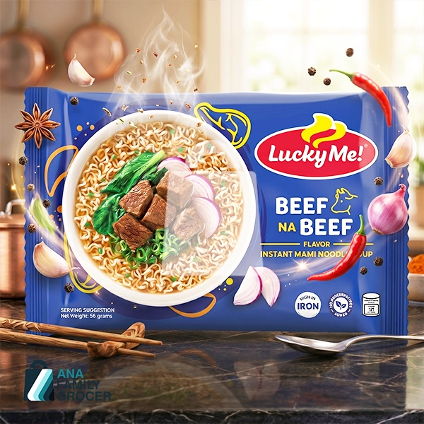 LUCKY ME INSTANT NOODLES BEEF NA BEEF 55G