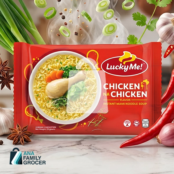 LUCKY ME INSTANT NOODLES CHICKEN NA CHICKEN MAMI 55G