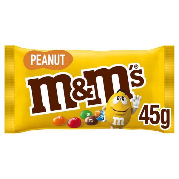 M&M CHOCOLATE PEANUT 45G